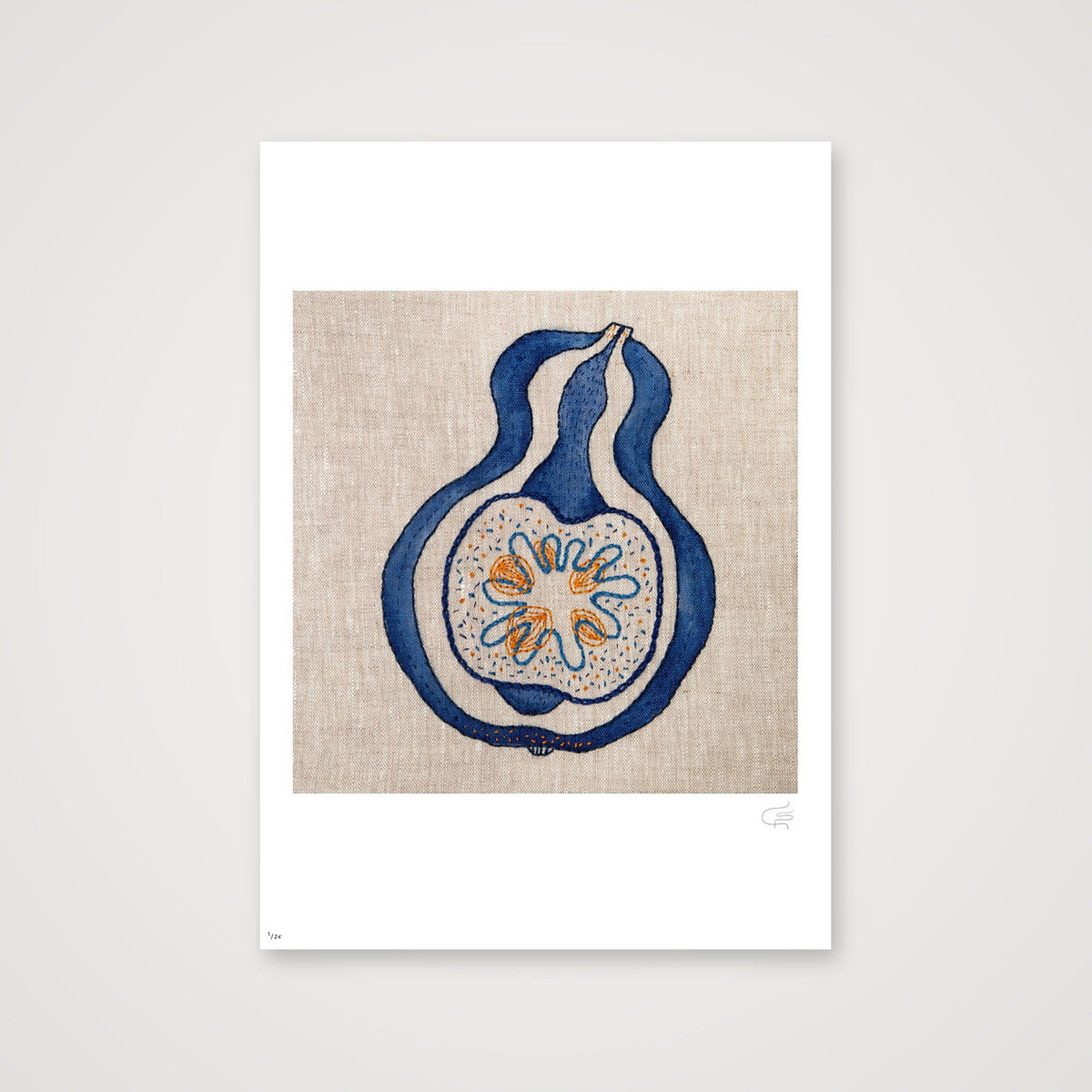 Squash - Art print — A3 (30×42cm, 12×17") Print only