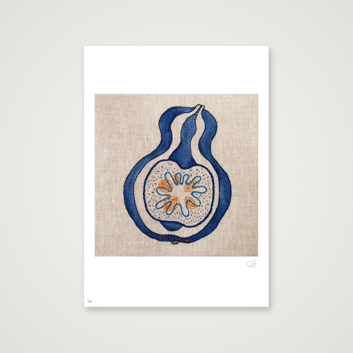 Squash - Art print — A4 (21×30cm, 8×12") Print only